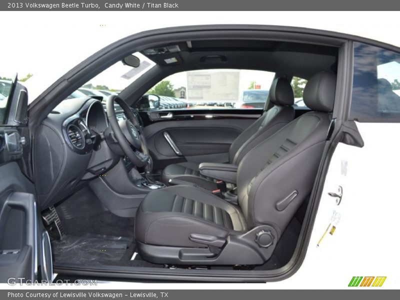 Candy White / Titan Black 2013 Volkswagen Beetle Turbo