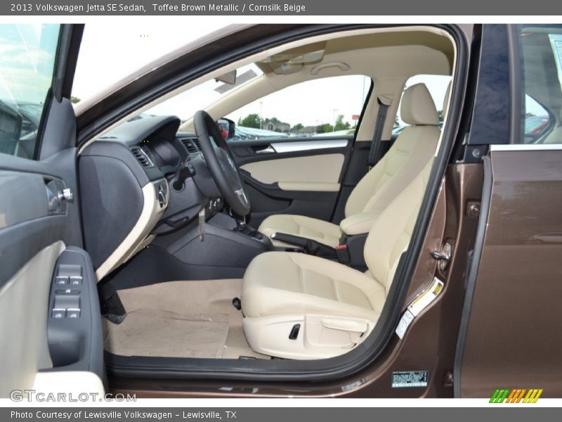 Toffee Brown Metallic / Cornsilk Beige 2013 Volkswagen Jetta SE Sedan