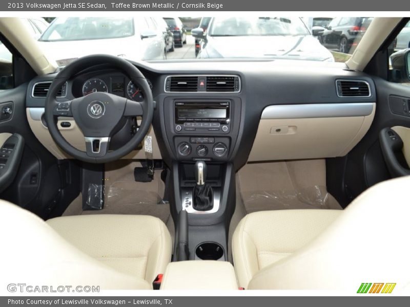 Toffee Brown Metallic / Cornsilk Beige 2013 Volkswagen Jetta SE Sedan