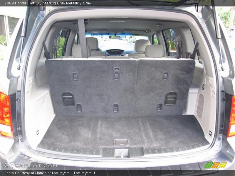 Sterling Gray Metallic / Gray 2009 Honda Pilot EX