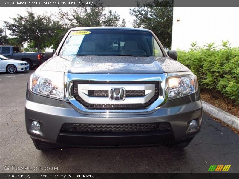 Sterling Gray Metallic / Gray 2009 Honda Pilot EX
