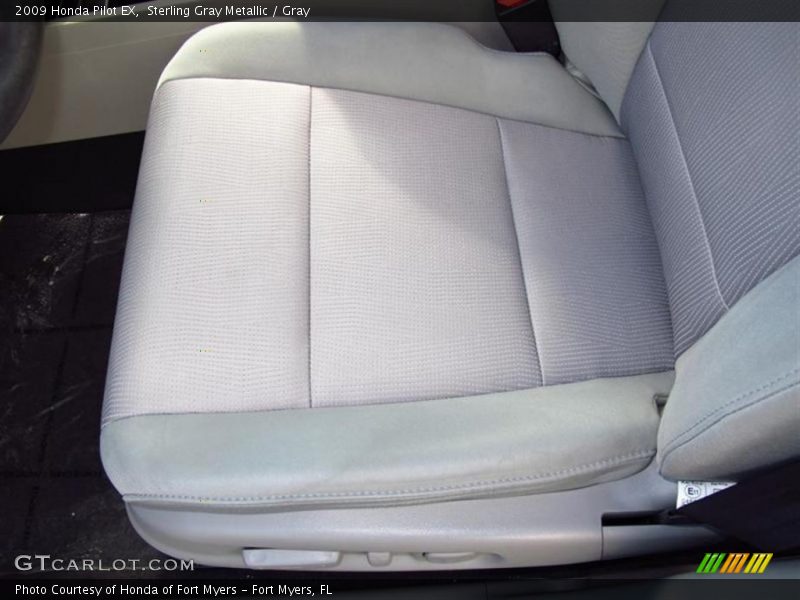 Sterling Gray Metallic / Gray 2009 Honda Pilot EX