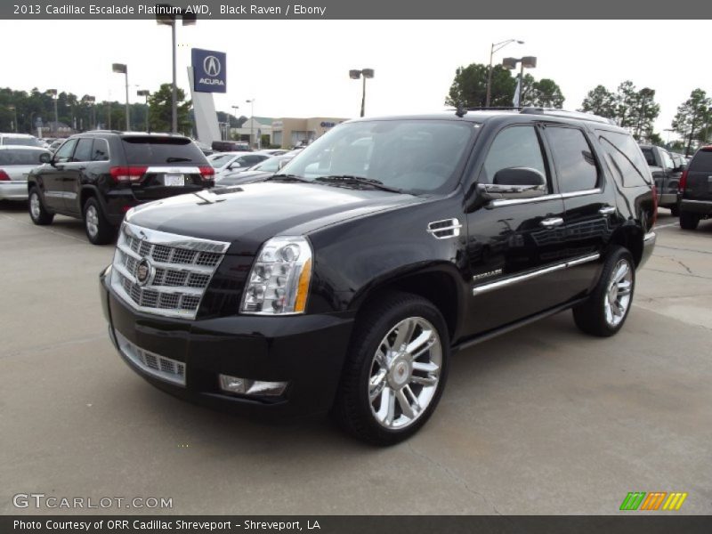 Black Raven / Ebony 2013 Cadillac Escalade Platinum AWD