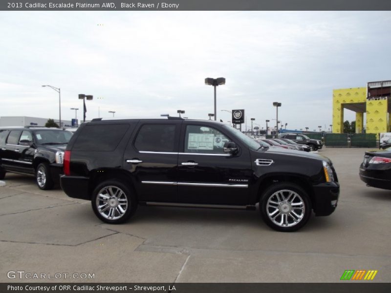 Black Raven / Ebony 2013 Cadillac Escalade Platinum AWD