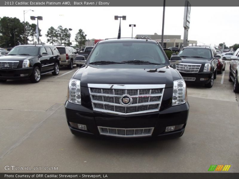 Black Raven / Ebony 2013 Cadillac Escalade Platinum AWD