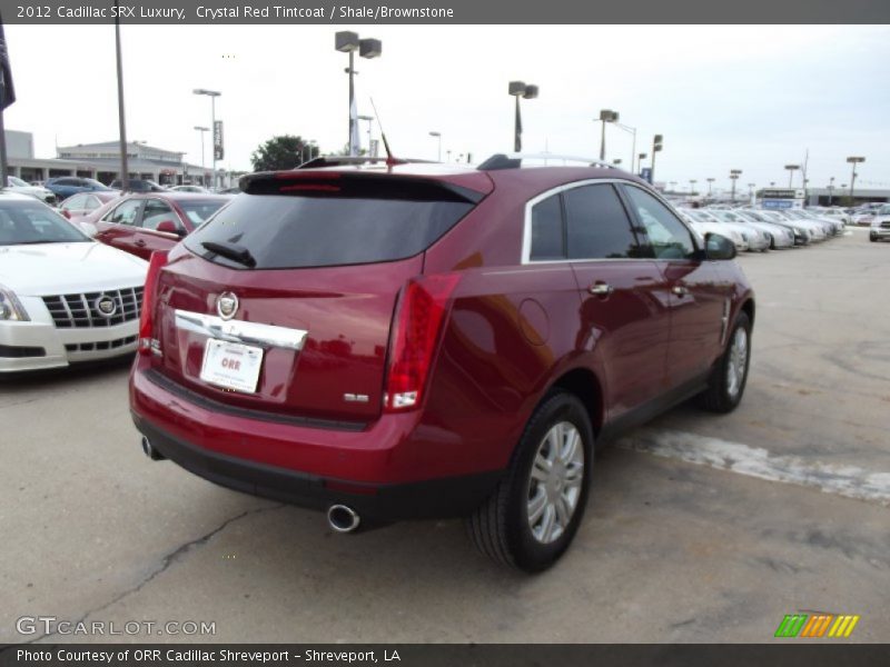 Crystal Red Tintcoat / Shale/Brownstone 2012 Cadillac SRX Luxury