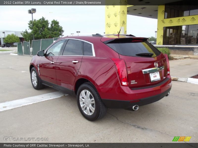 Crystal Red Tintcoat / Shale/Brownstone 2012 Cadillac SRX Luxury