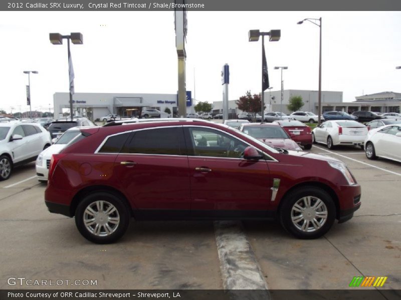 Crystal Red Tintcoat / Shale/Brownstone 2012 Cadillac SRX Luxury