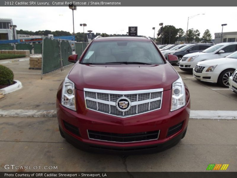 Crystal Red Tintcoat / Shale/Brownstone 2012 Cadillac SRX Luxury