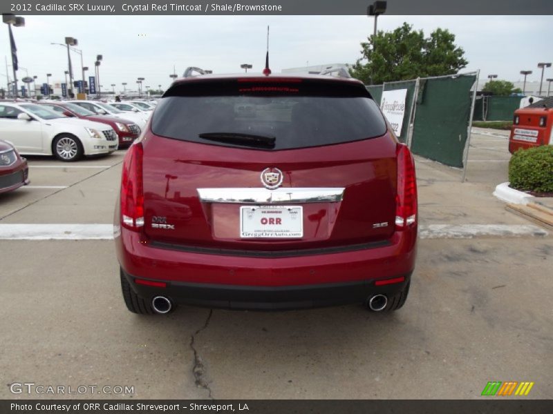 Crystal Red Tintcoat / Shale/Brownstone 2012 Cadillac SRX Luxury