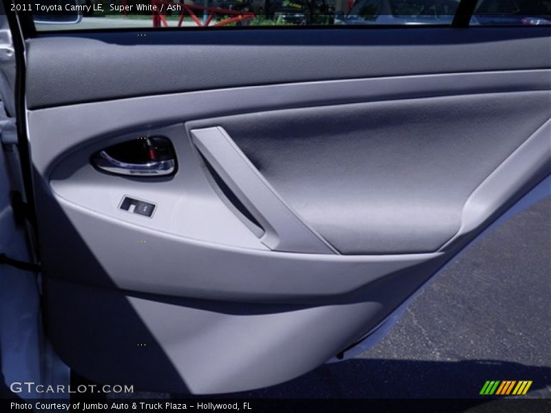 Super White / Ash 2011 Toyota Camry LE