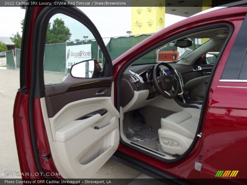 Crystal Red Tintcoat / Shale/Brownstone 2012 Cadillac SRX Luxury