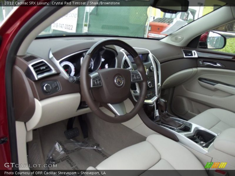 Crystal Red Tintcoat / Shale/Brownstone 2012 Cadillac SRX Luxury