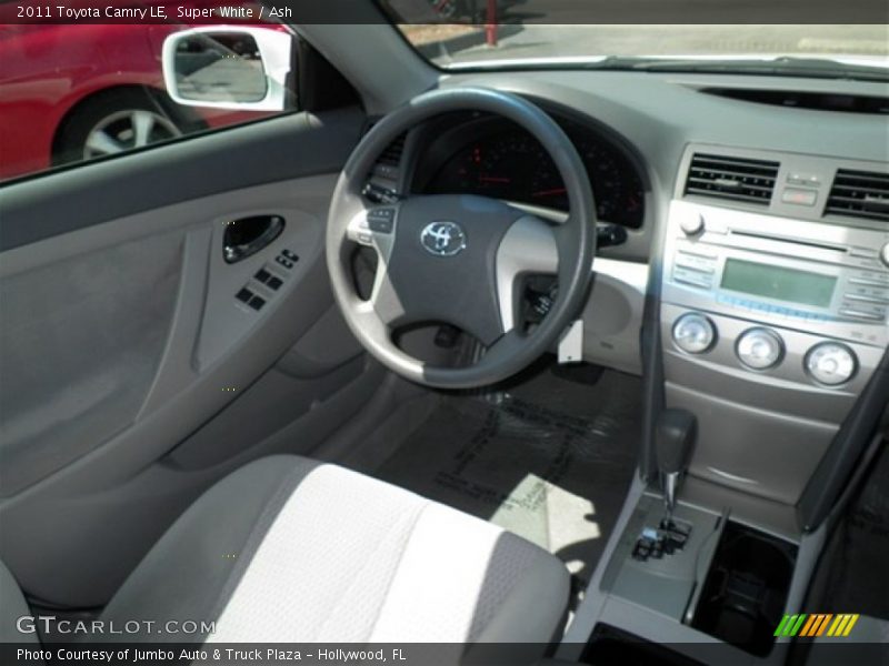 Super White / Ash 2011 Toyota Camry LE