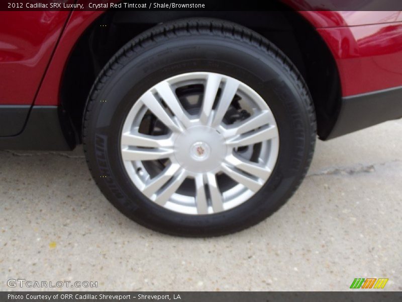 Crystal Red Tintcoat / Shale/Brownstone 2012 Cadillac SRX Luxury