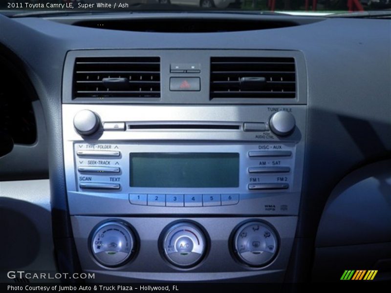 Super White / Ash 2011 Toyota Camry LE