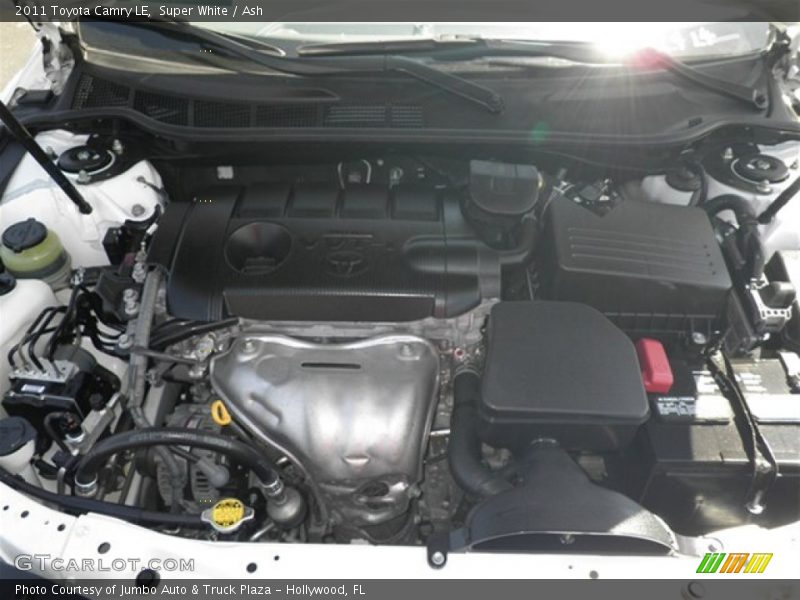 Super White / Ash 2011 Toyota Camry LE