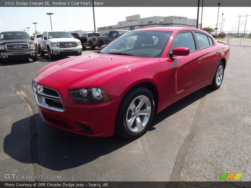 Redline 3 Coat Pearl / Black 2013 Dodge Charger SE