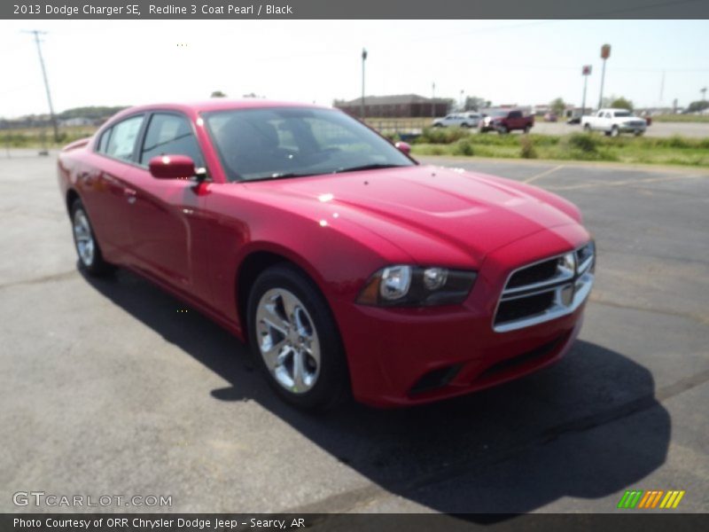 Redline 3 Coat Pearl / Black 2013 Dodge Charger SE