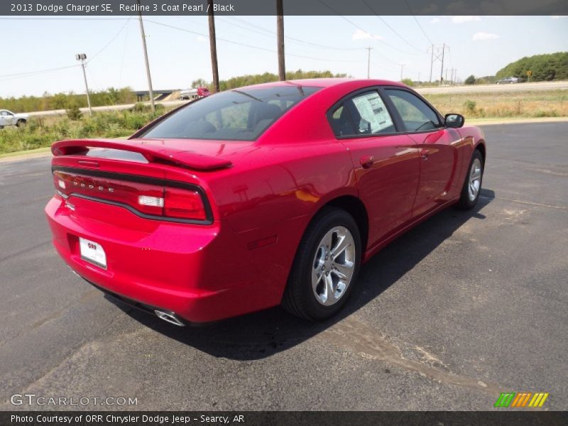 Redline 3 Coat Pearl / Black 2013 Dodge Charger SE