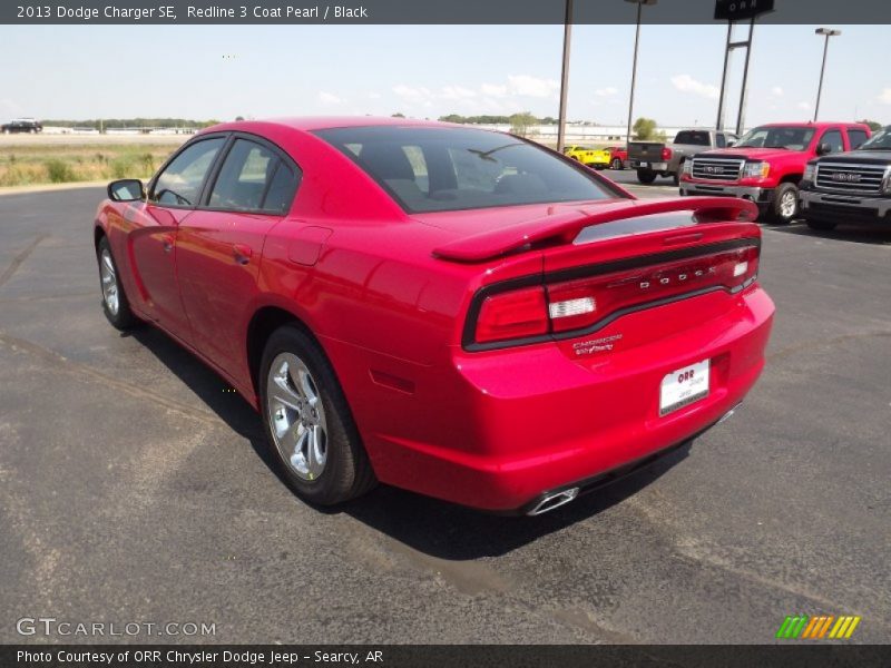 Redline 3 Coat Pearl / Black 2013 Dodge Charger SE