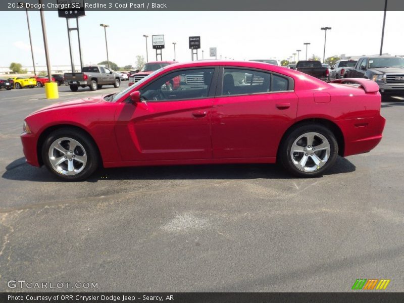 Redline 3 Coat Pearl / Black 2013 Dodge Charger SE