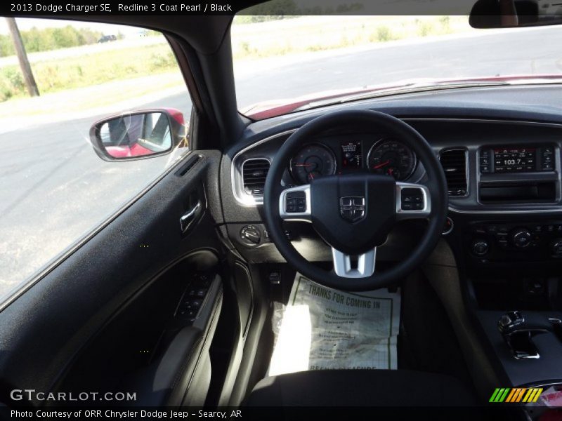 Redline 3 Coat Pearl / Black 2013 Dodge Charger SE