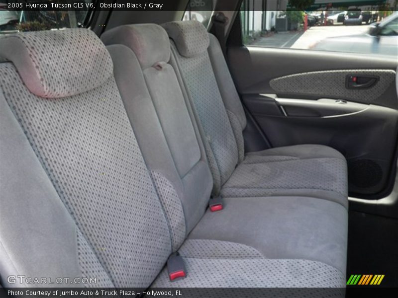 Obsidian Black / Gray 2005 Hyundai Tucson GLS V6