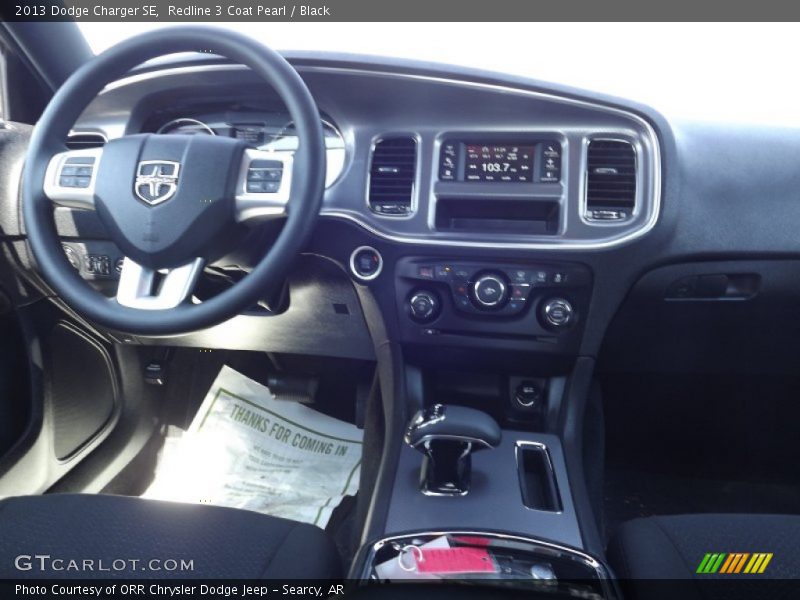 Redline 3 Coat Pearl / Black 2013 Dodge Charger SE