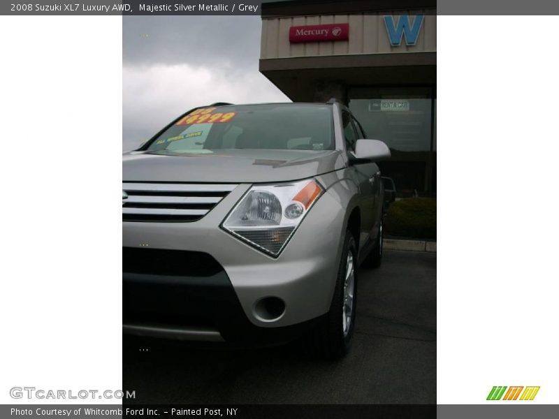 Majestic Silver Metallic / Grey 2008 Suzuki XL7 Luxury AWD