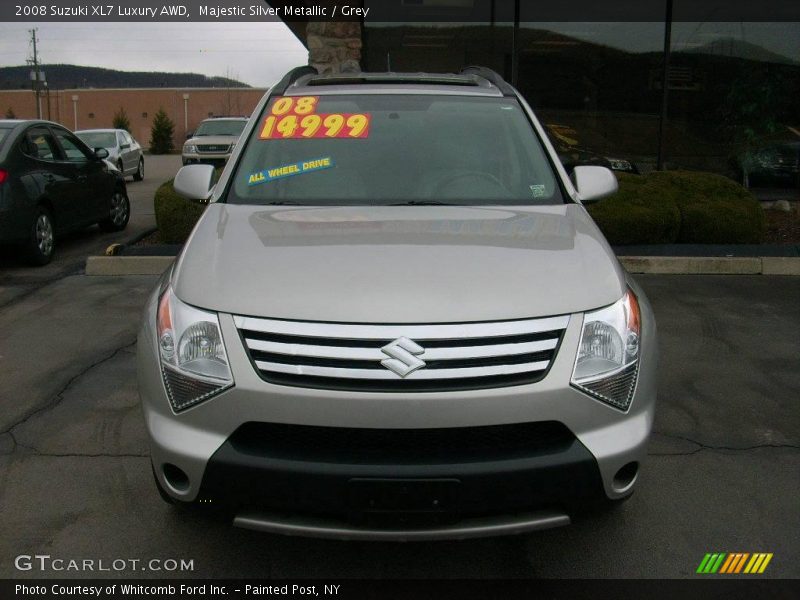 Majestic Silver Metallic / Grey 2008 Suzuki XL7 Luxury AWD