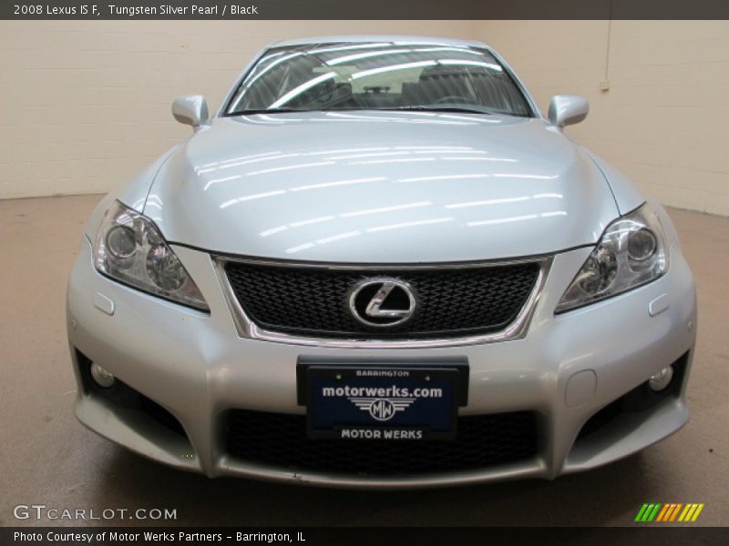 Tungsten Silver Pearl / Black 2008 Lexus IS F