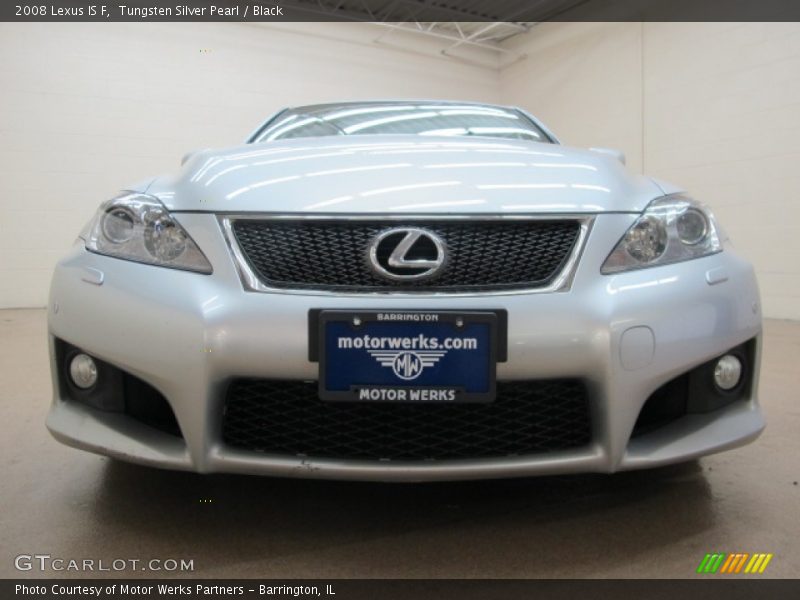 Tungsten Silver Pearl / Black 2008 Lexus IS F