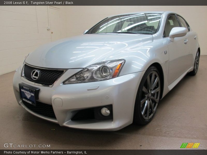 Tungsten Silver Pearl / Black 2008 Lexus IS F