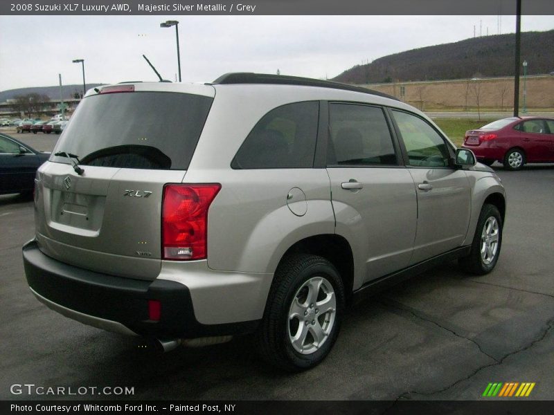 Majestic Silver Metallic / Grey 2008 Suzuki XL7 Luxury AWD