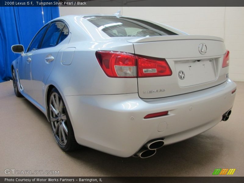 Tungsten Silver Pearl / Black 2008 Lexus IS F