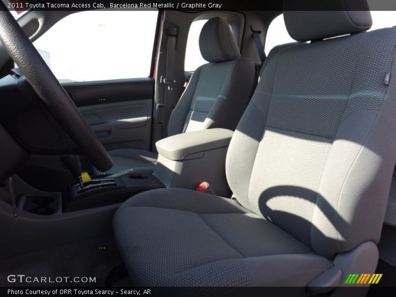 Barcelona Red Metallic / Graphite Gray 2011 Toyota Tacoma Access Cab