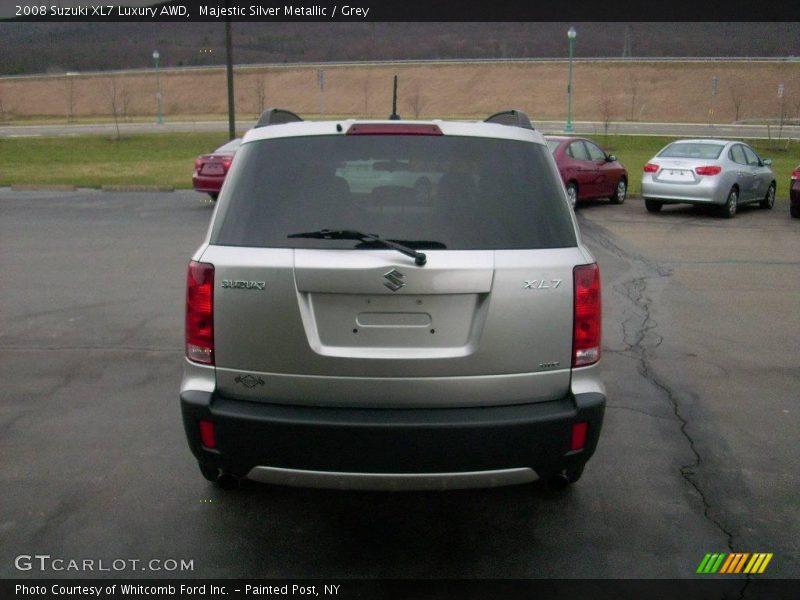 Majestic Silver Metallic / Grey 2008 Suzuki XL7 Luxury AWD