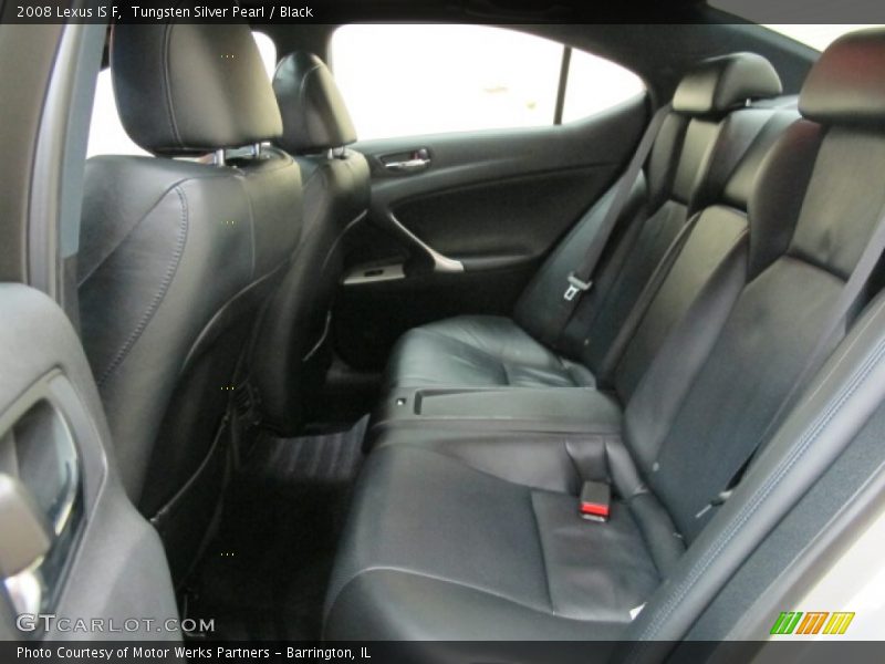 Tungsten Silver Pearl / Black 2008 Lexus IS F