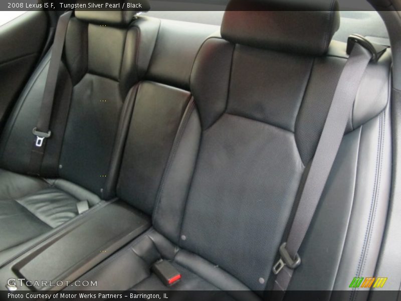 Tungsten Silver Pearl / Black 2008 Lexus IS F