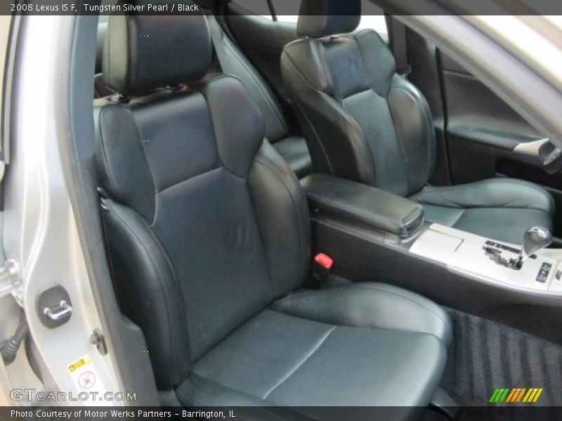 Tungsten Silver Pearl / Black 2008 Lexus IS F