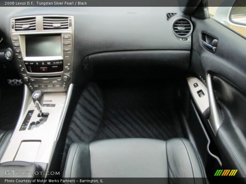 Tungsten Silver Pearl / Black 2008 Lexus IS F