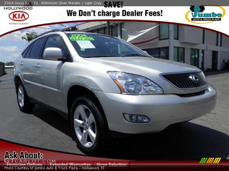 Millinnium Silver Metallic / Light Gray 2004 Lexus RX 330