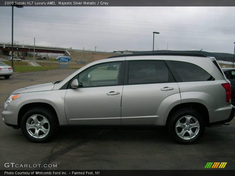 Majestic Silver Metallic / Grey 2008 Suzuki XL7 Luxury AWD