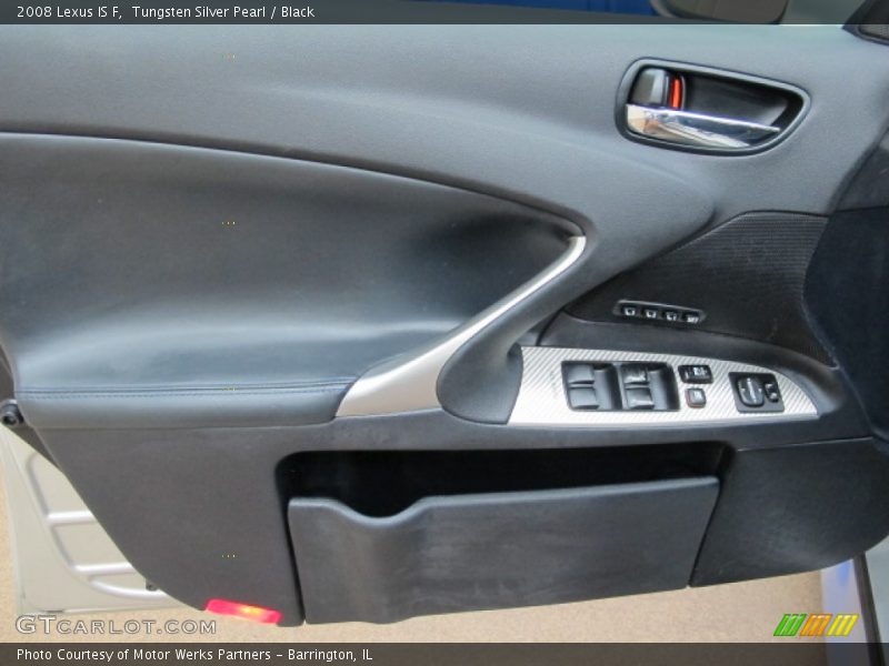 Tungsten Silver Pearl / Black 2008 Lexus IS F