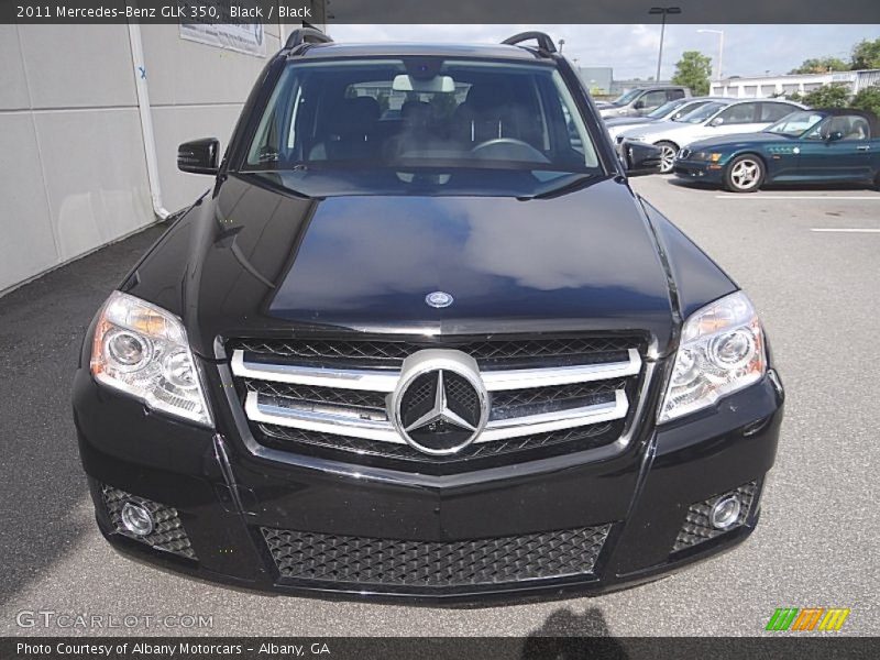 Black / Black 2011 Mercedes-Benz GLK 350