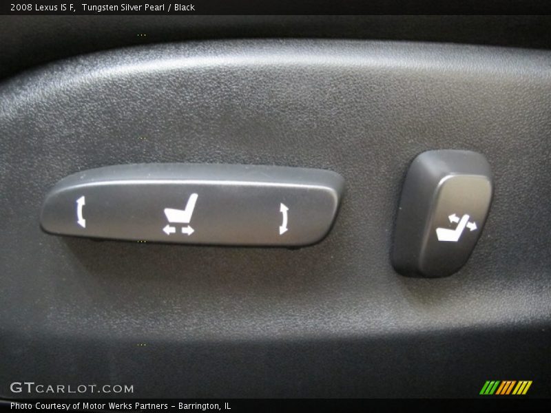 Tungsten Silver Pearl / Black 2008 Lexus IS F