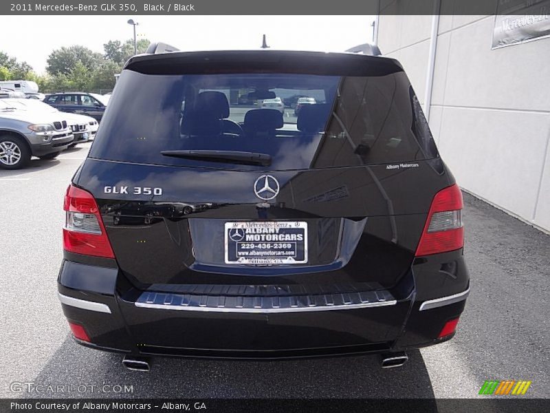 Black / Black 2011 Mercedes-Benz GLK 350