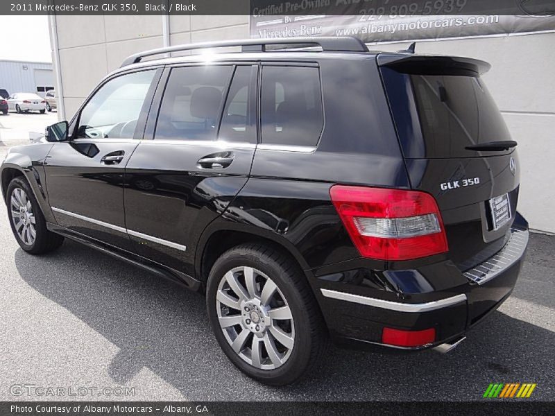Black / Black 2011 Mercedes-Benz GLK 350