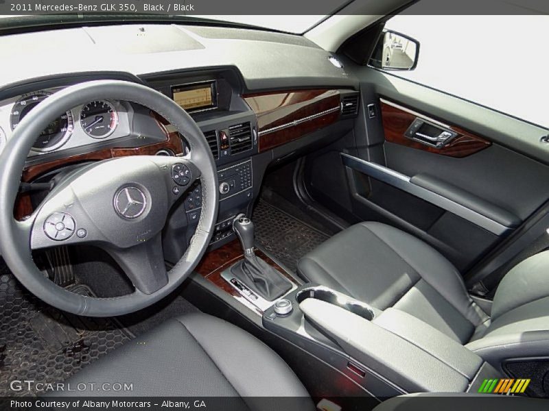 Black / Black 2011 Mercedes-Benz GLK 350